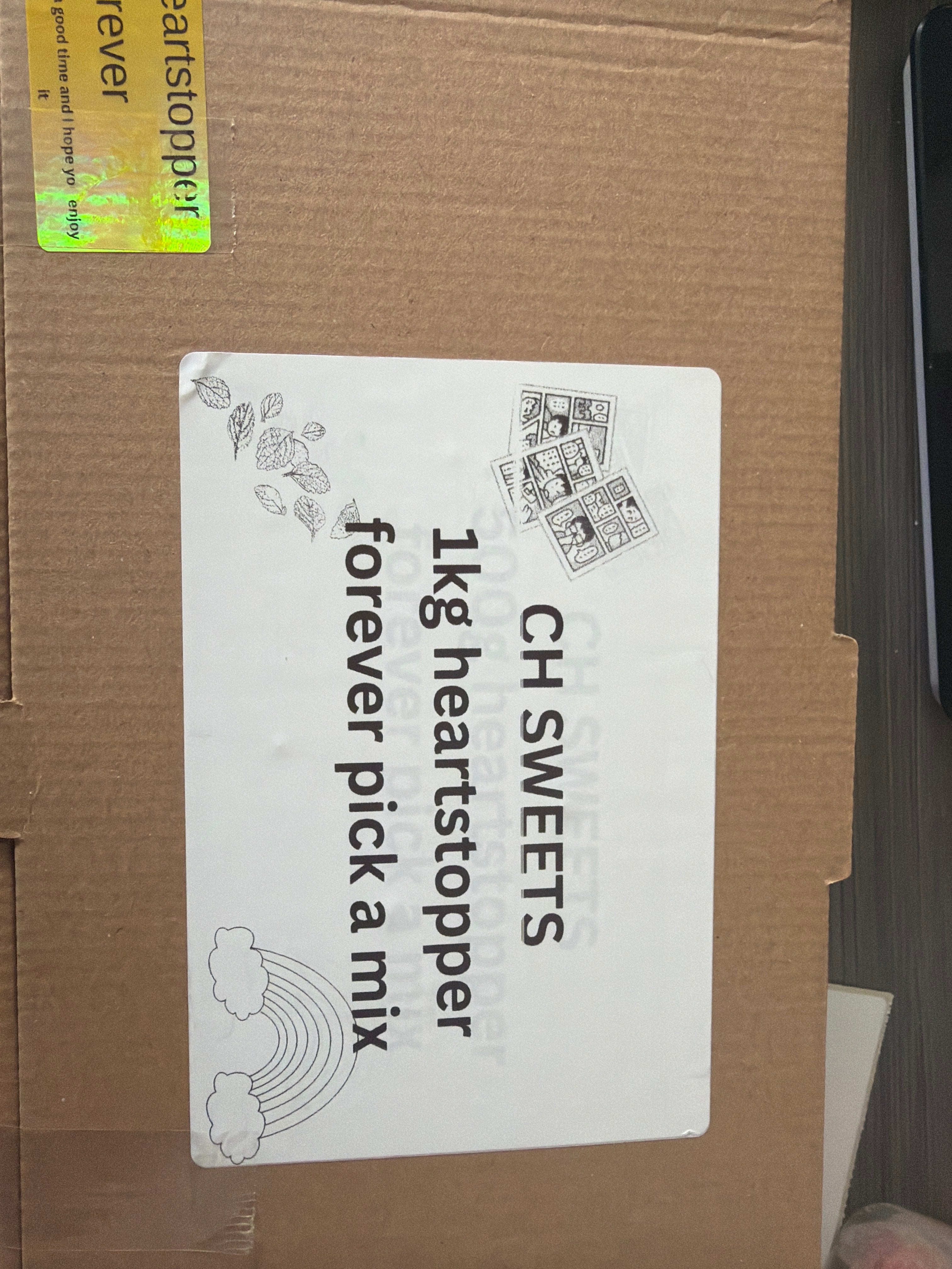 1kg limited edition heartstopper forever pick a mix box