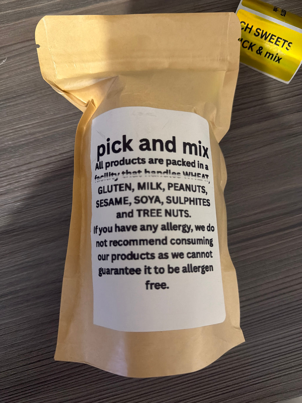 300g pick and mix bag