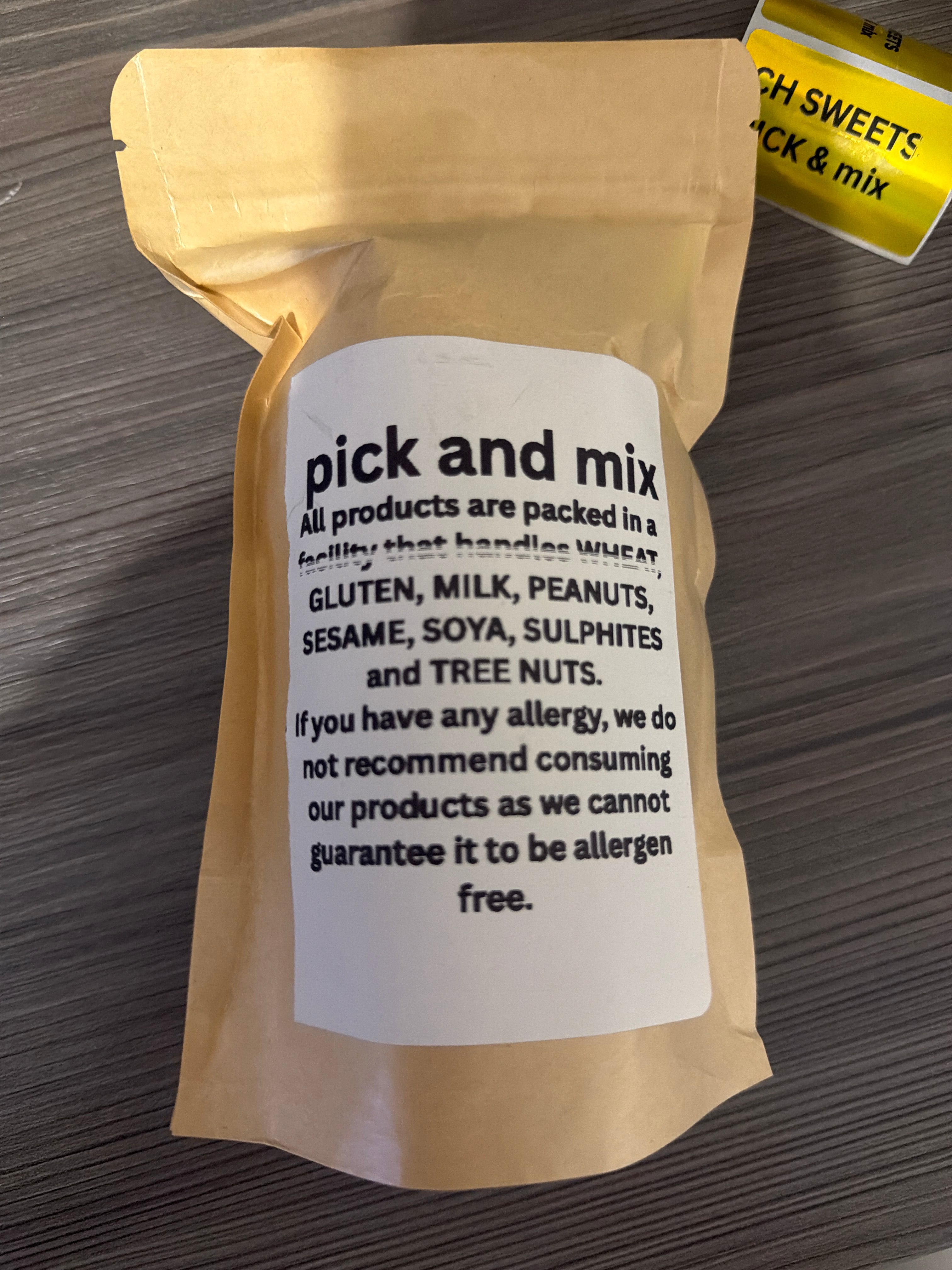 300g pick and mix bag